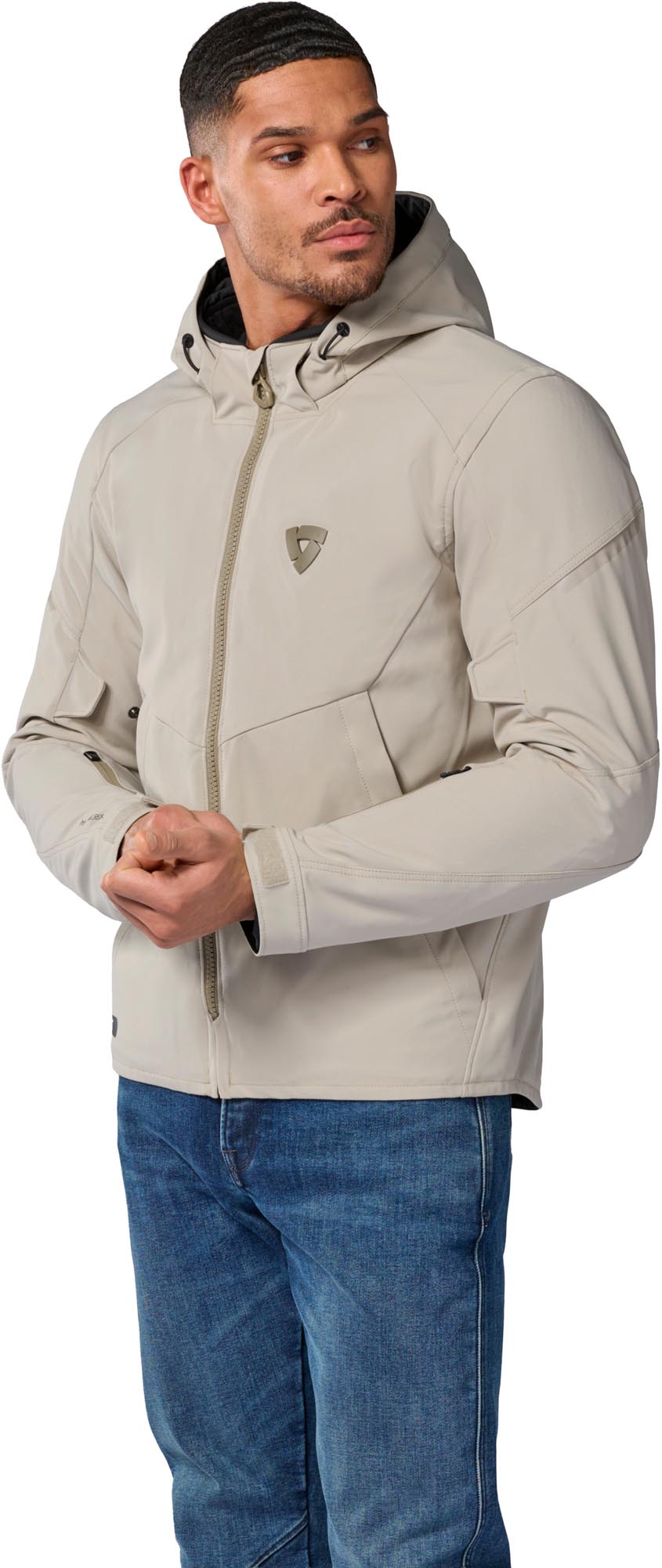 Revit Afterburn 2 H2O waterproof Motorcycle Textile Jacket Sand 3XL Figure 3