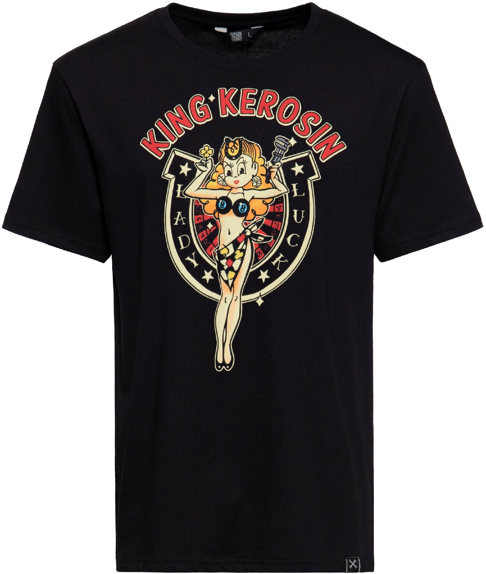 King Kerosin Lady Luck T-shirt 5XL Figure 1
