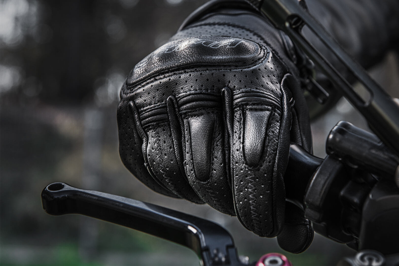 SHIMA Caliber Mănuși pentru motociclete pentru doamne negru XS Figura 5