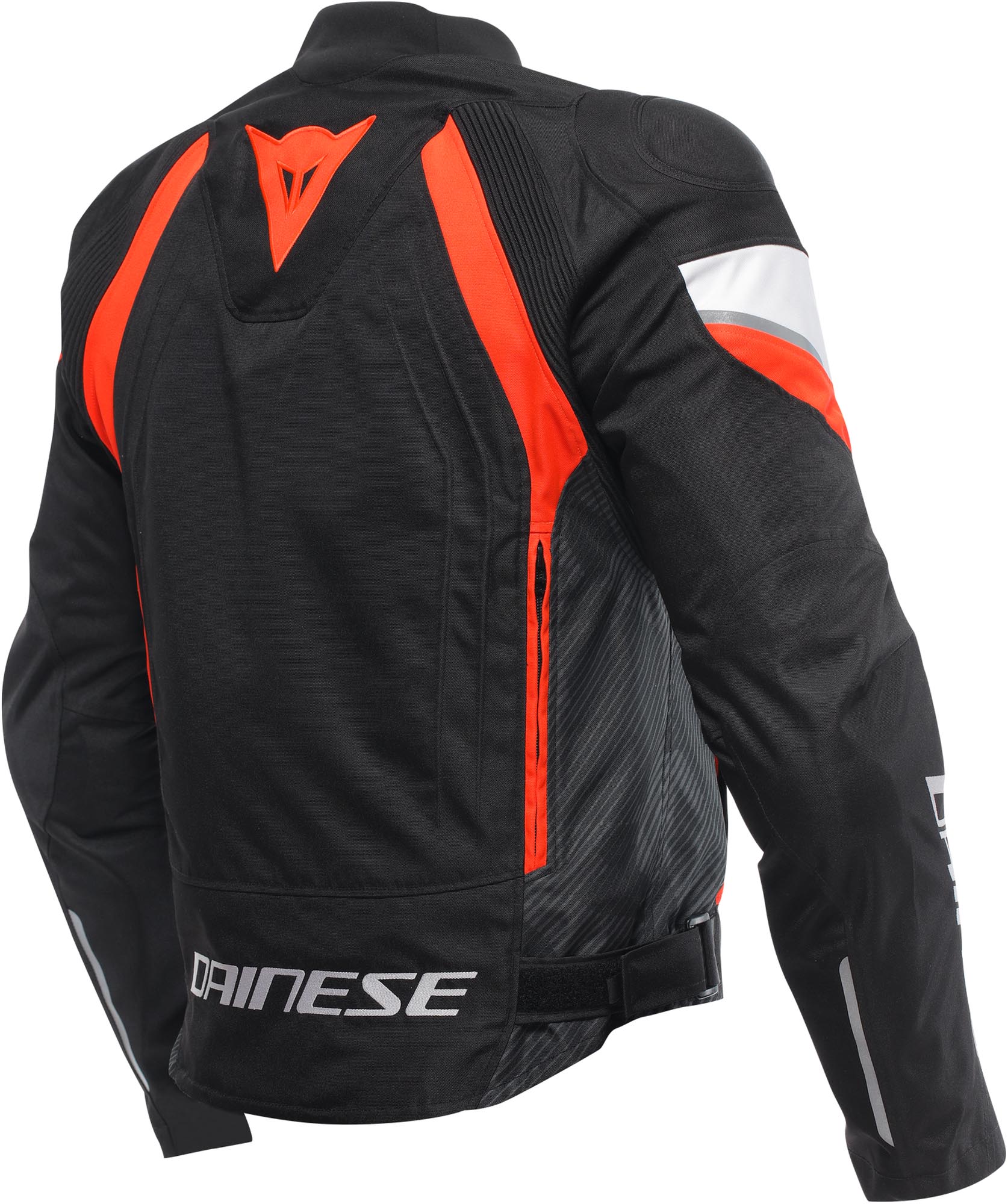 Dainese Avro 5 2.0 Motorcycle Textile Jacket black/white/red 52 Figure 2