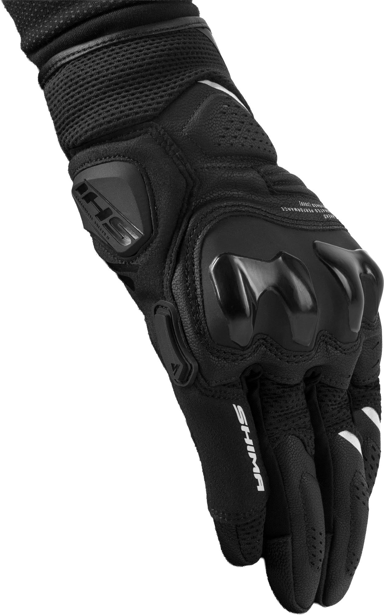SHIMA Spark 3.0 Dames Motorhandschoenen zwart/wit S Figuur 4