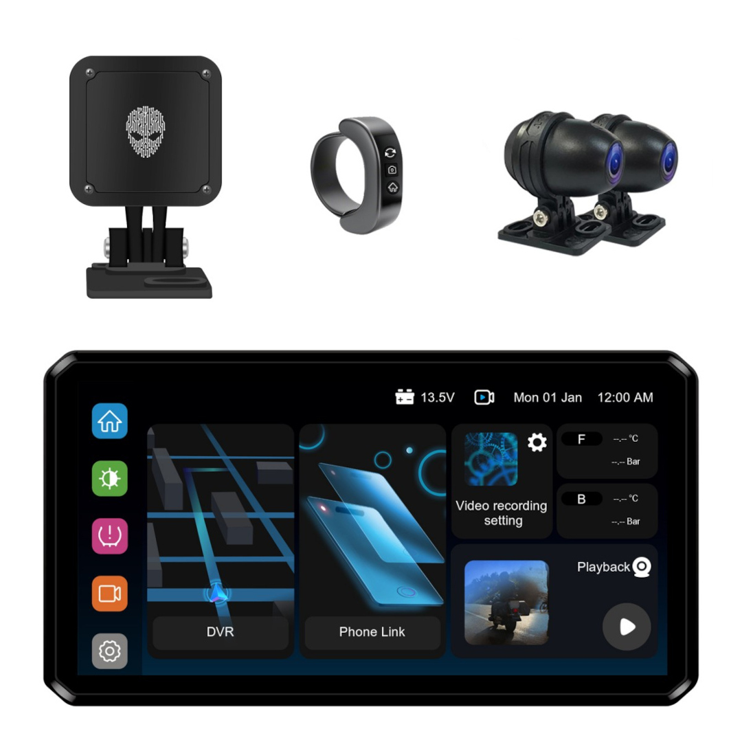 AlienRider M2S 摩托车多媒体系统 + Camaras + Wave-Radar 主条目图1