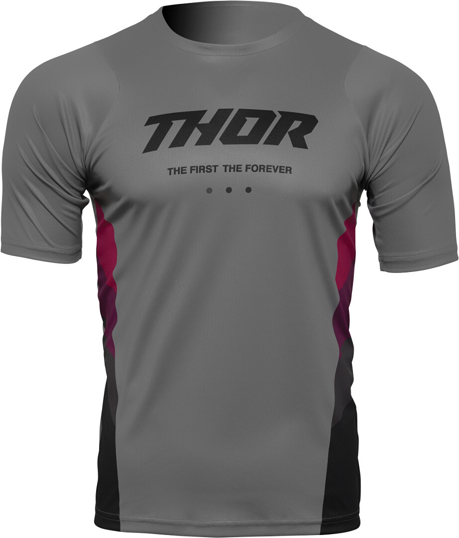 Thor Assist React Jersey Gris/Violet L Figure 1