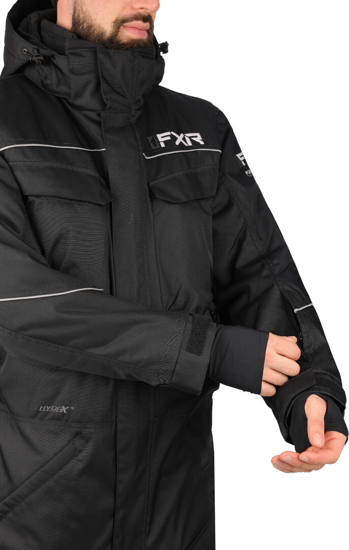 FXR Excursion 2025 1-delt snescooterdragt Sort Short M Figur 4