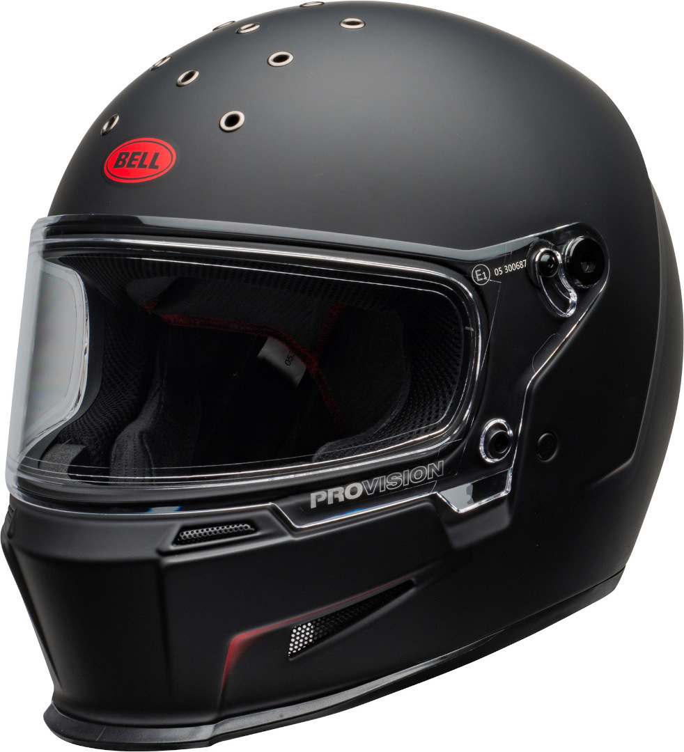 Bell Eliminator Vanish helm Zwart mat/rood ML (58/59) Figuur 1