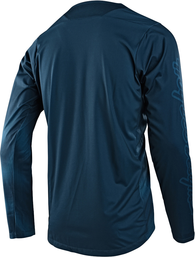 Troy Lee Designs Skyline Chill Waves Longsleeve cykeltröja Mörkblå L Figur 2