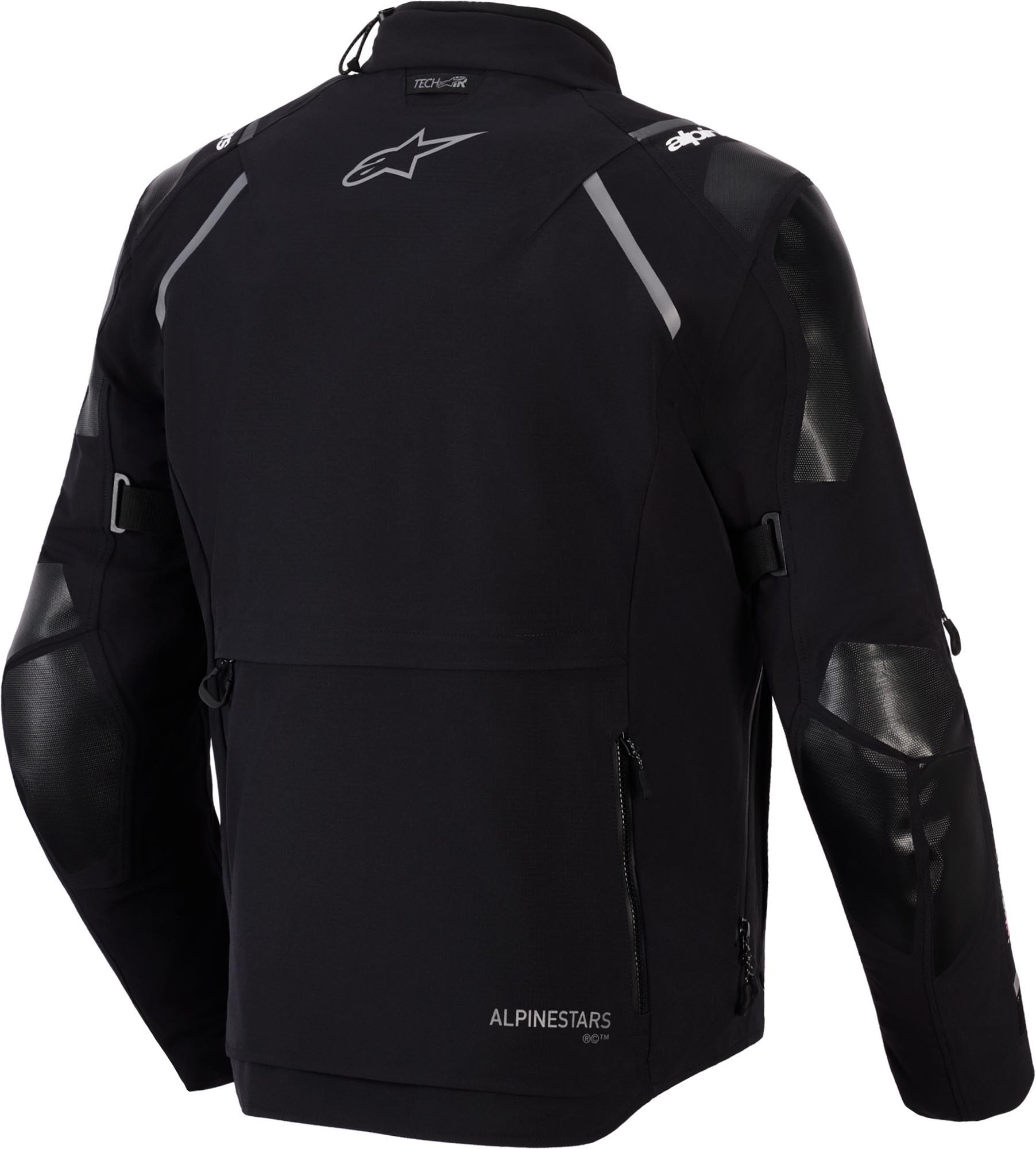 Alpinestars Andes Pro Drystar XF Veste textile moto imperméable noir/gris foncé L Figure 2