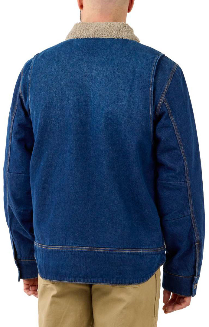 Carhartt Relaxed Denim Sherpa Lined Jakke M Figur 3