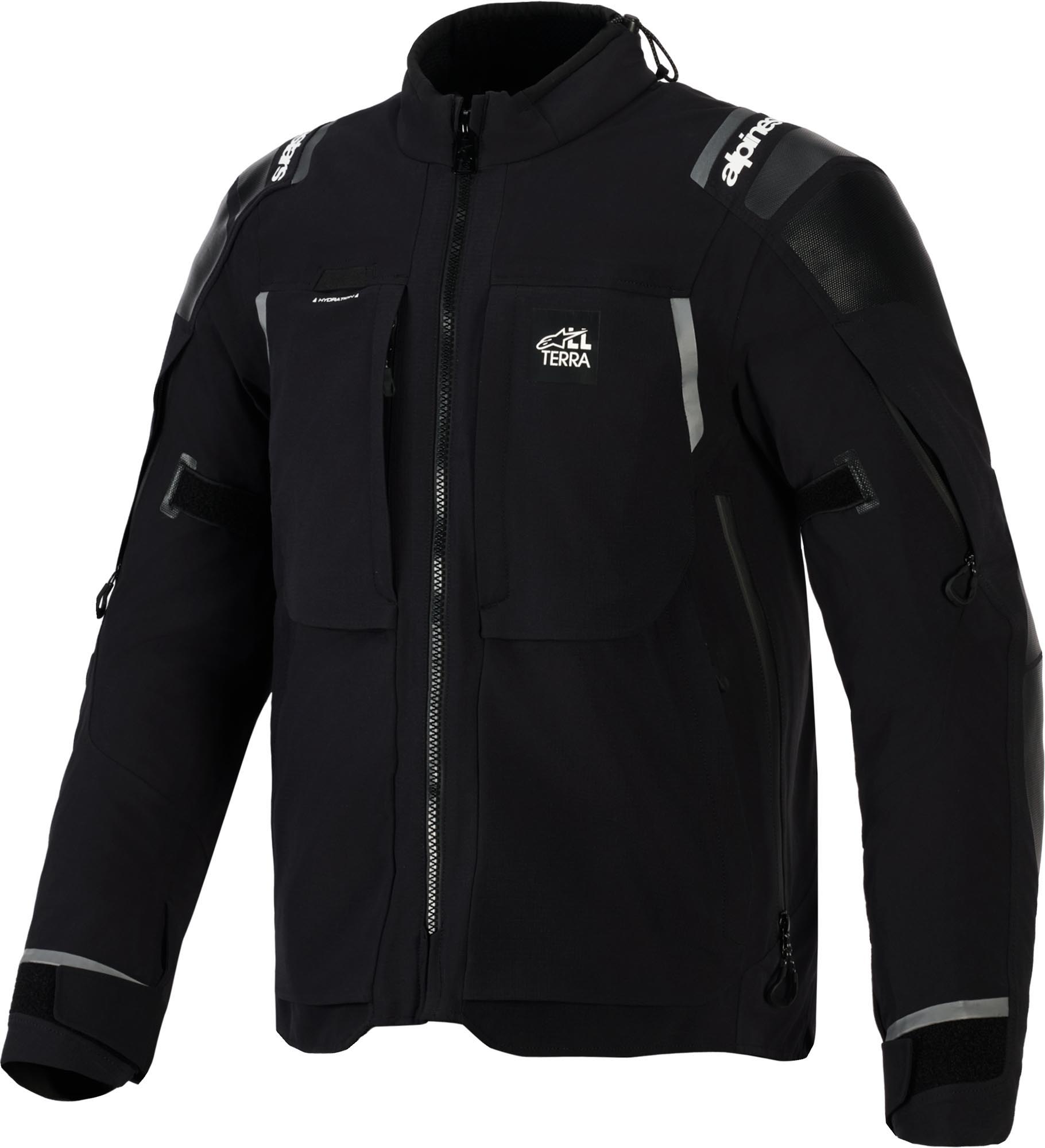 Alpinestars Andes Pro Drystar XF Veste textile moto imperméable noir/gris foncé L Figure 1