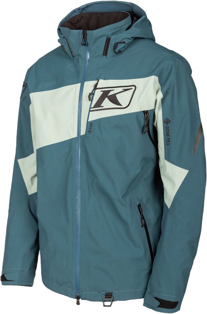 Klim Storm 2022 Snowmobile Jacket turquoise 3XL Figure 1