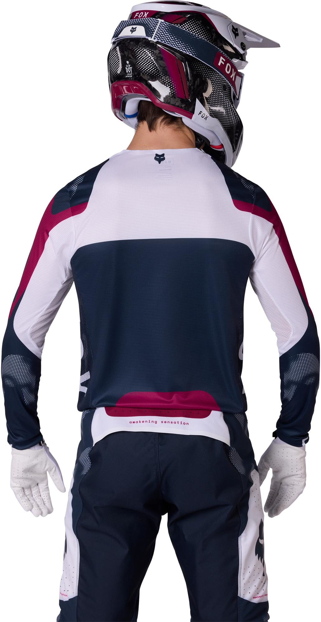FOX Flexair Tactile Maillot Motocross bleu/blanc M Figure 4