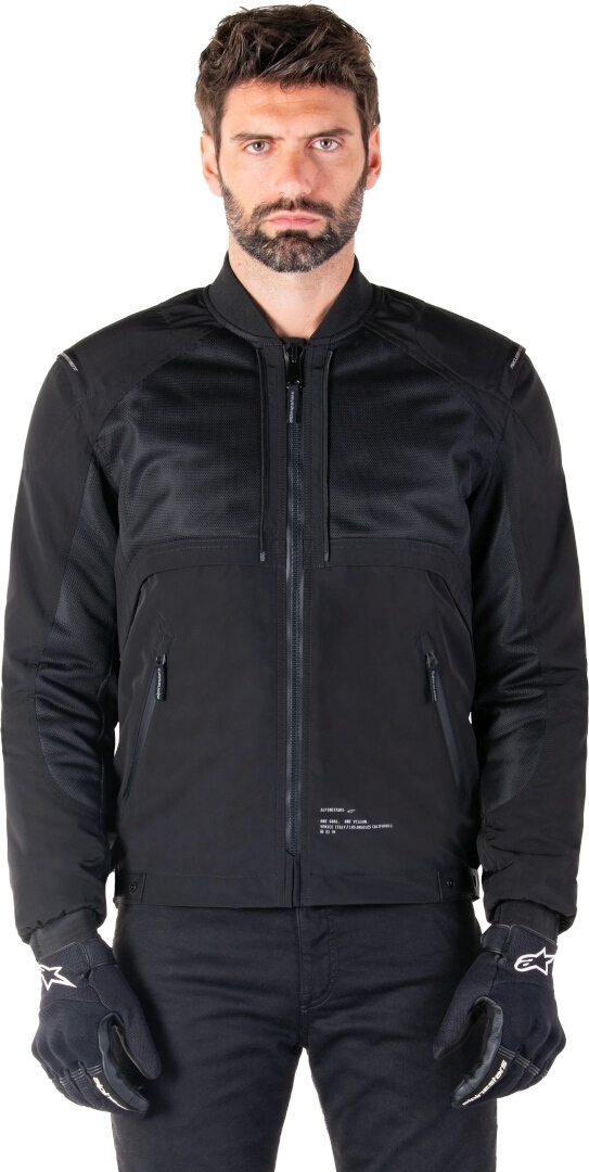 Alpinestars Mootant WP waterproof Motorcycle Textile Jacket black L Figure 4