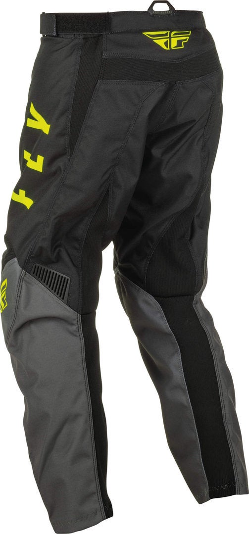 Fly Racing F-16 Motocross bukser til unge sort/gul 24 Figur 4