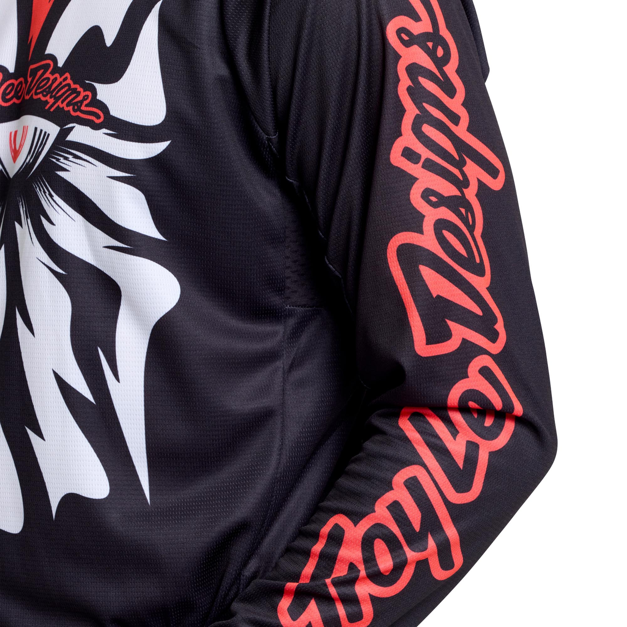 Troy Lee Designs GP Pro Cyclops Motocrosstrøje sort/neonrød XL Figur 7