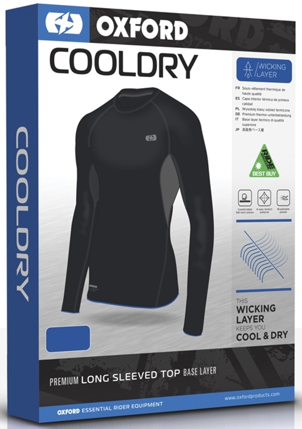 Oxford Cool Dry Wicking Layer LS Shirt M Figuur 2