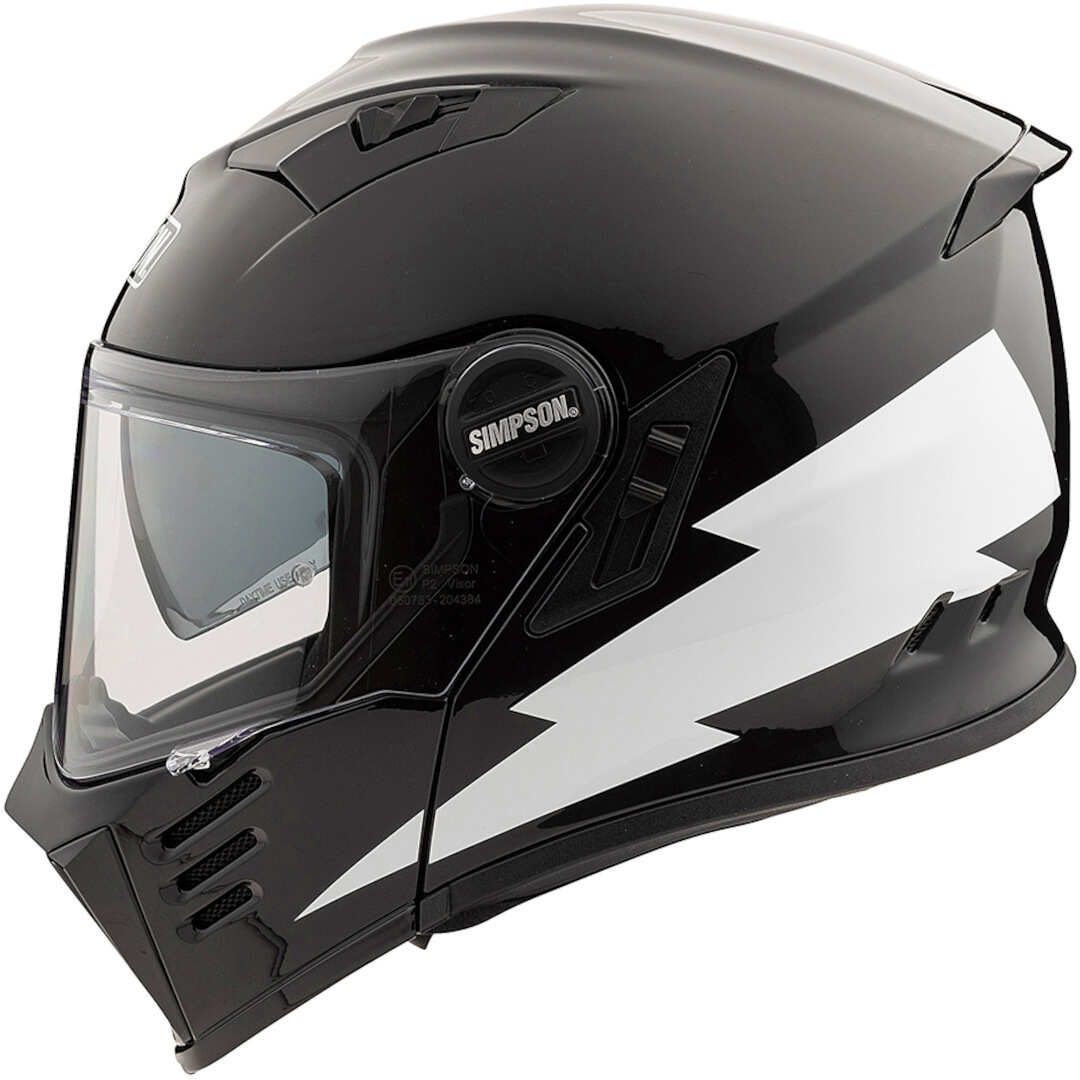 Simpson Darksome Hellfire Casco apribile XL (62) Figura 2