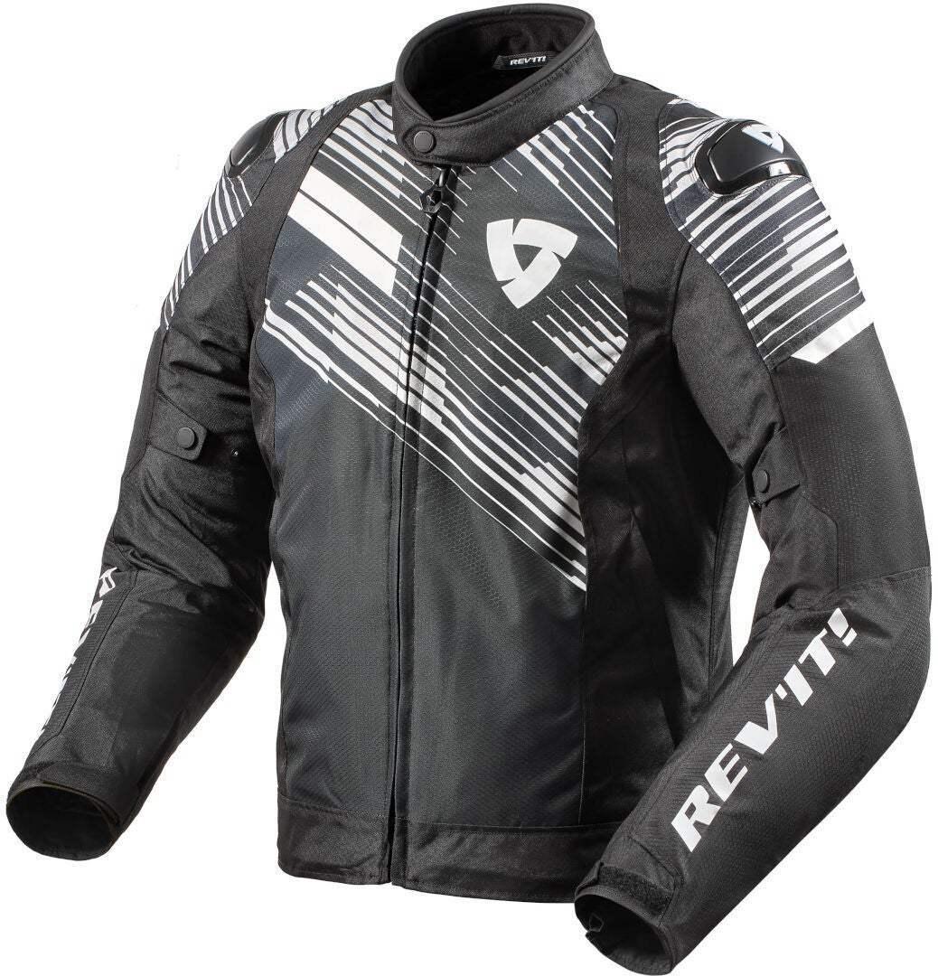 Revit Apex TL Motorcycle Textile Jacket black/white L Figure 1
