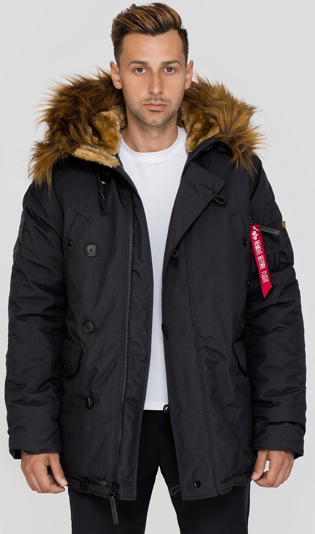 Alpha Industries Explorer Jacke schwarz L Abbildung 7