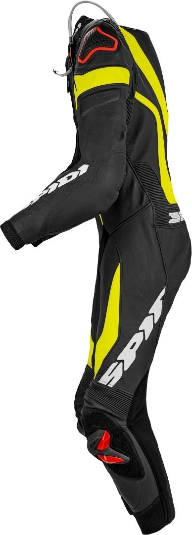 Spidi Laser Pro One Piece Perforated Motorcycle Leather Suit black/yellow 48 Figure 3
