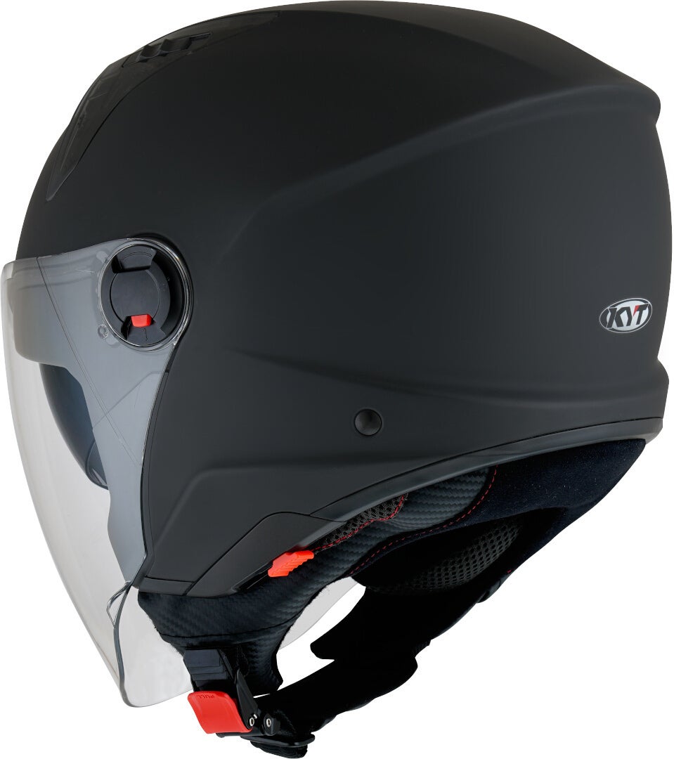 KYT D-City Plain Cască cu reacție Black matt S (55/56) Figura 3