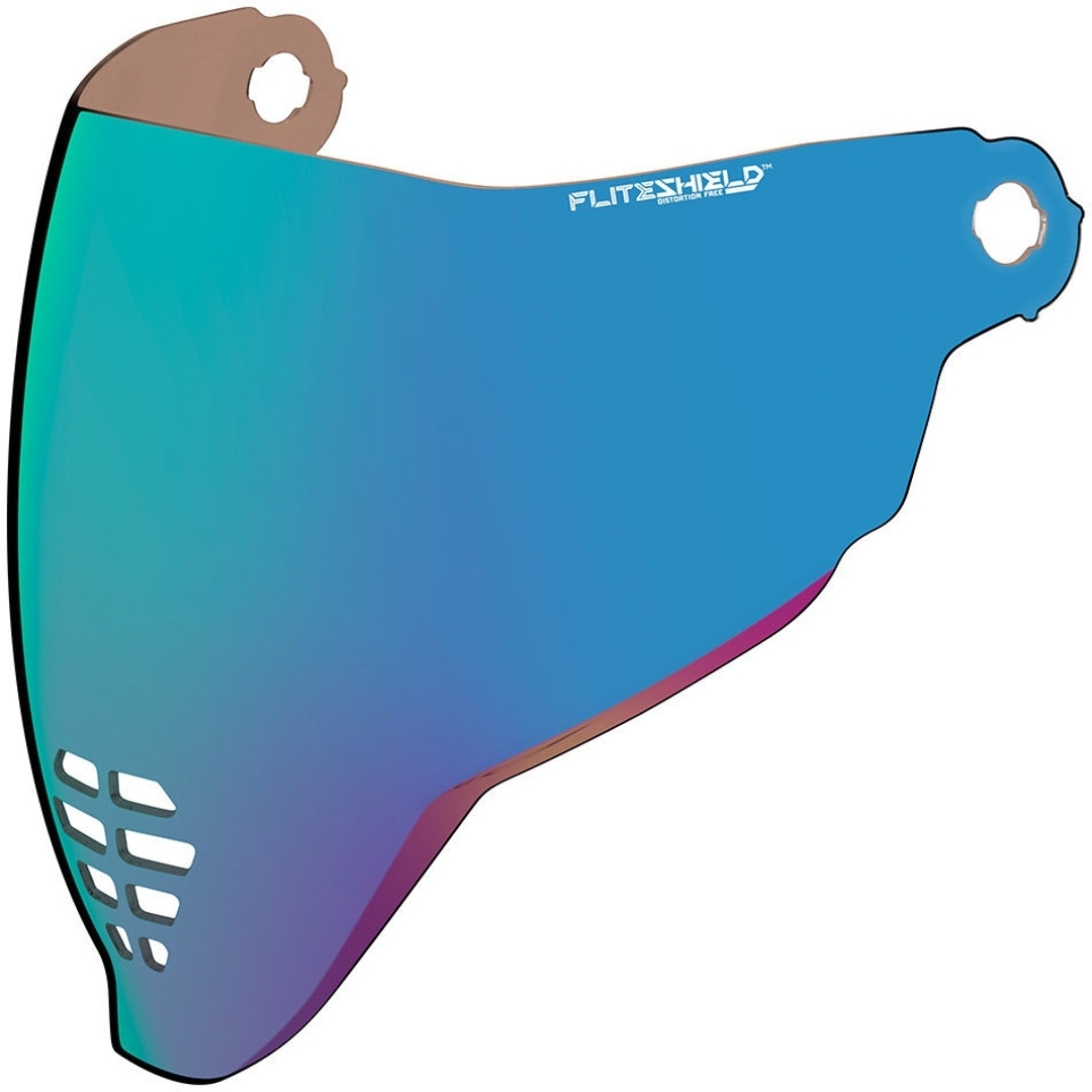 Icon Fliteshield Vizor Albastru Iridium Figura 1