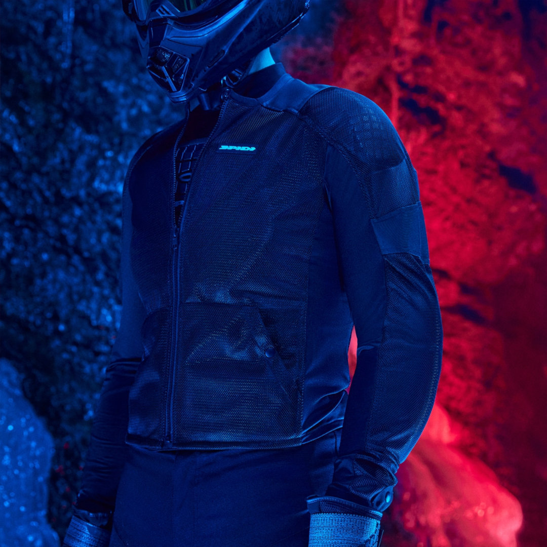 Spidi Vision Light H2Out Motorcycle Textile Jacket XL Figure 8