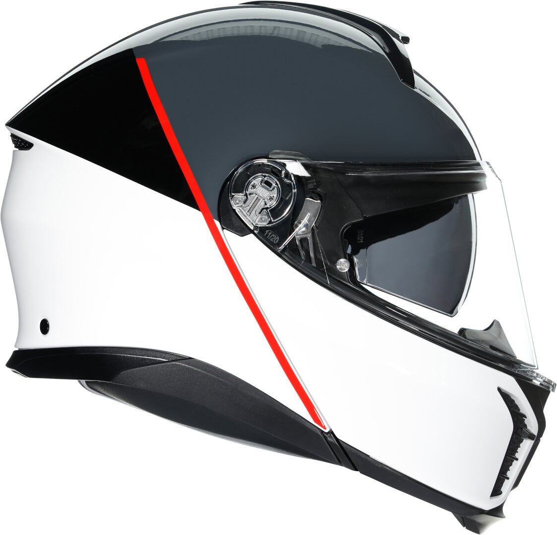 AGV Tourmodular Balance Klapphelm weiß/grau/rot S (55/56) Abbildung 9