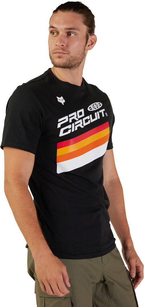 FOX Pro Circuit Premium 2023 T-shirt svart S Figur 3