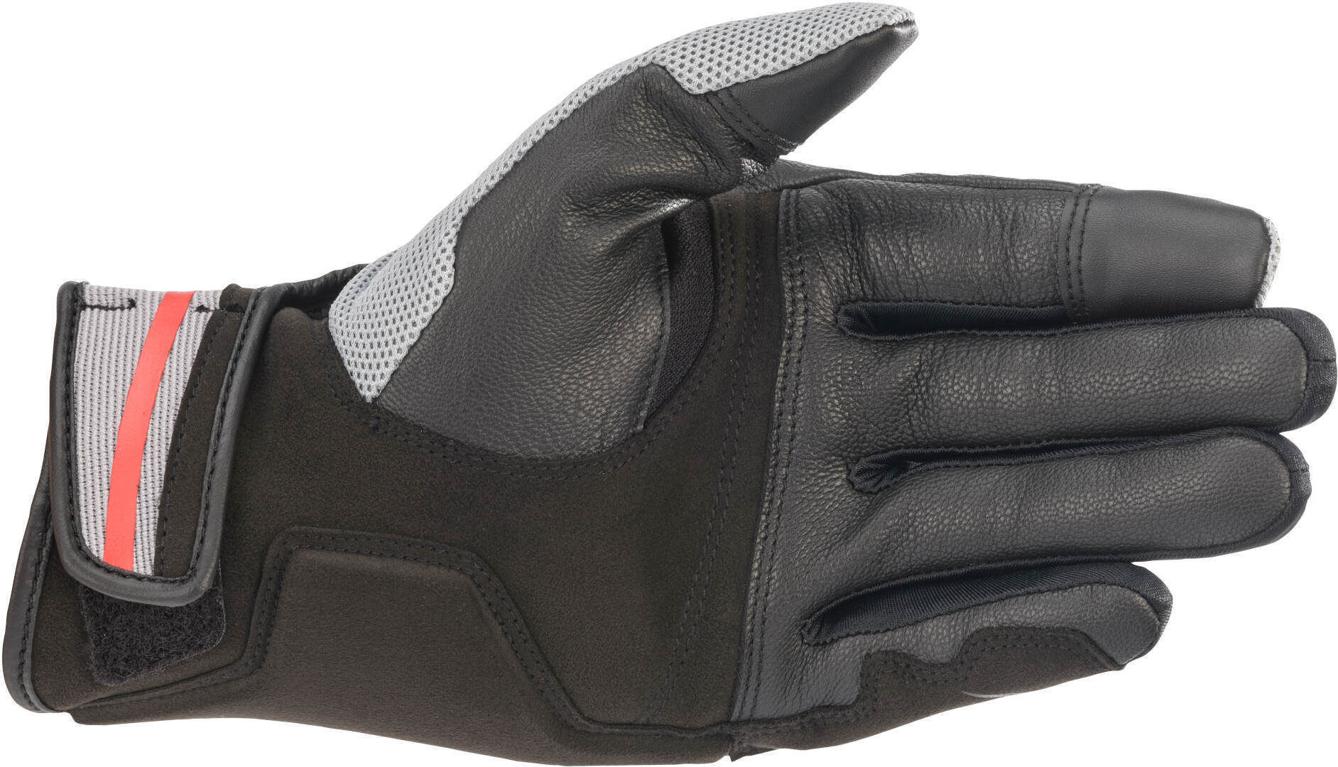 Alpinestars Chrome Motorradhandschuhe grau/schwarz/rot L Abbildung 2