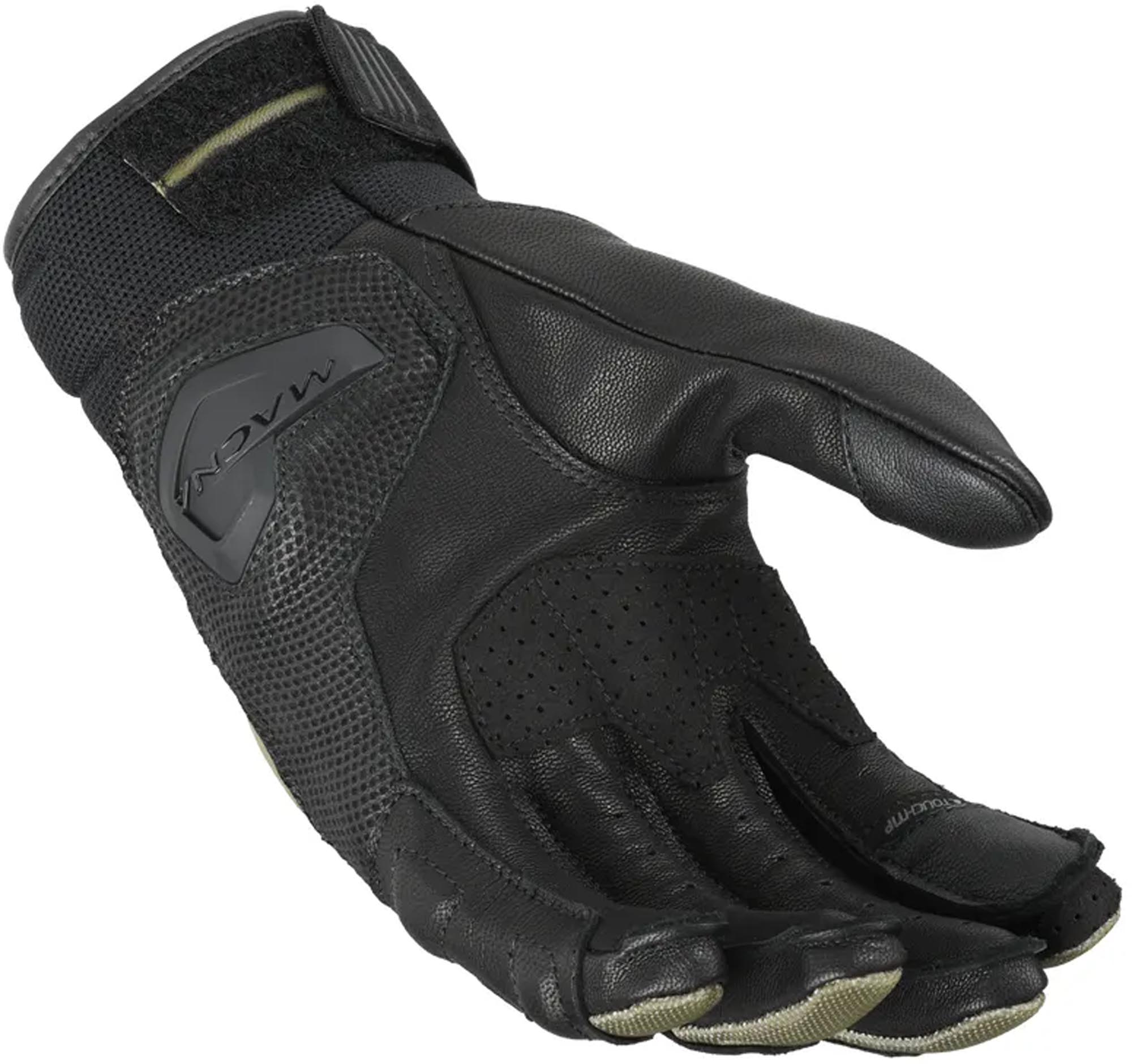 Macna Trekon Motorrad Handschuhe grün/schwarz M Abbildung 2