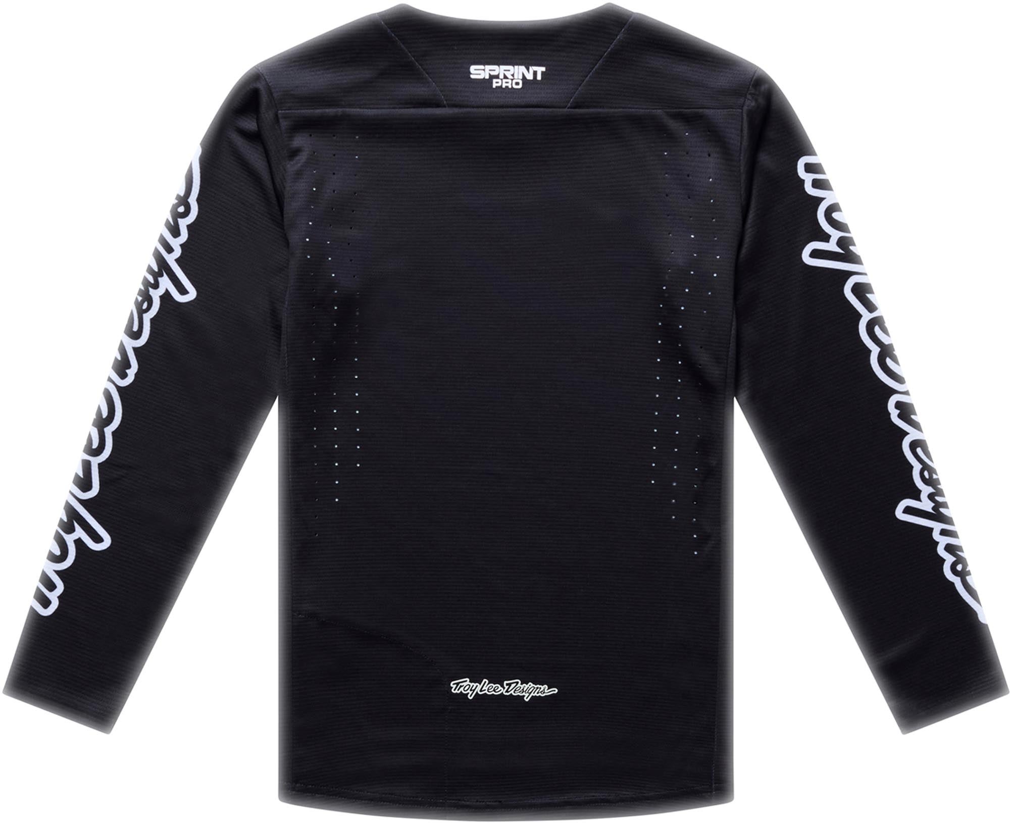 Side view of Troy Lee Designs Sprint Pro Mono Youth Bicycle Jersey