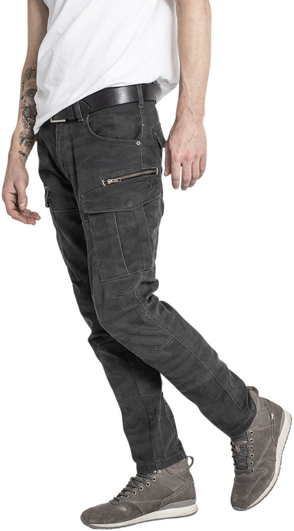 John Doe Defender Mono Damen Motorrad Textilhose camouflage 27 L32 Abbildung 11