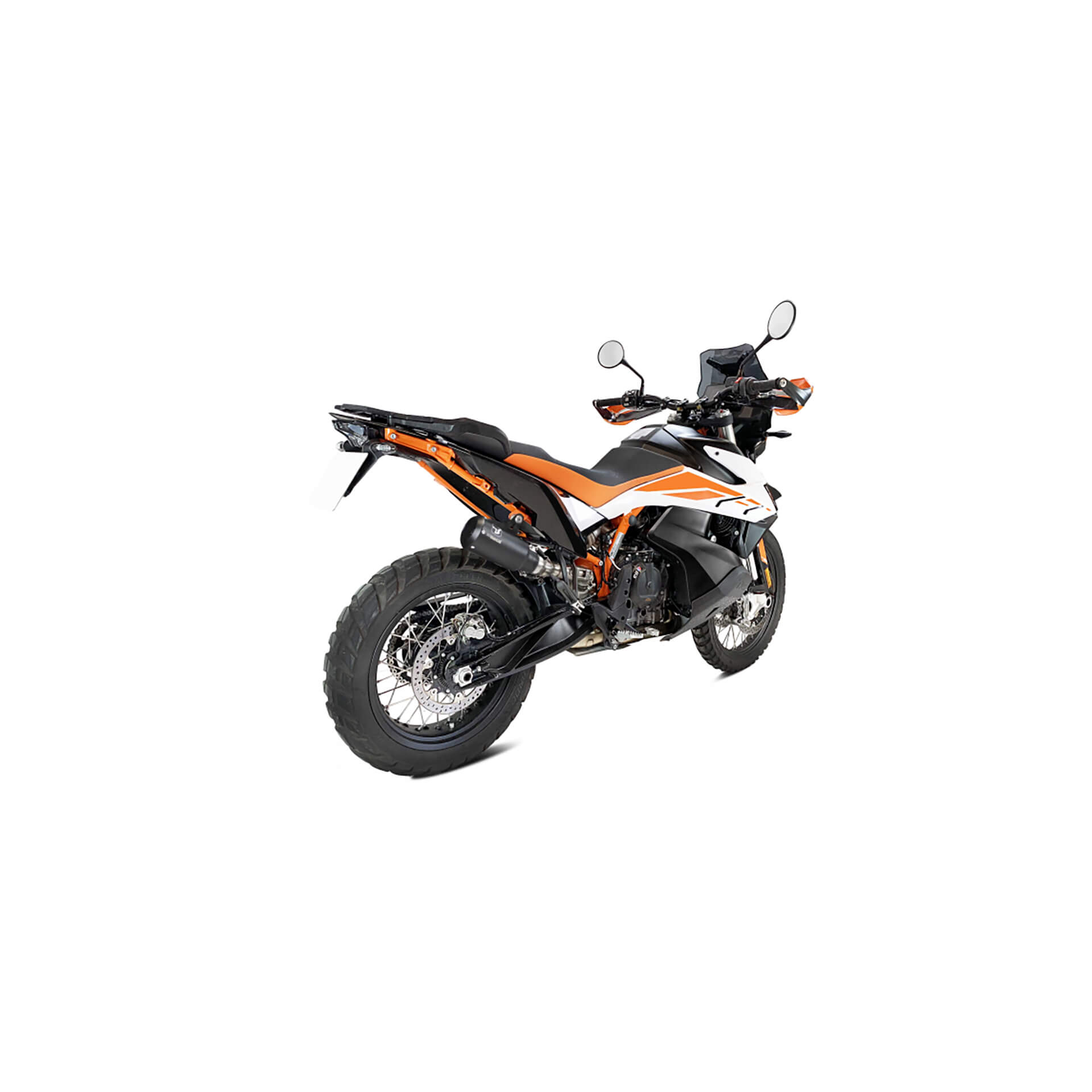 IXRACE Desert Edelstahl-Endtopf für KTM 790 Adventure 19-, 890 Adventure 20-, HUSQVARNA NORDEN 901 Artigo principal Figura 1