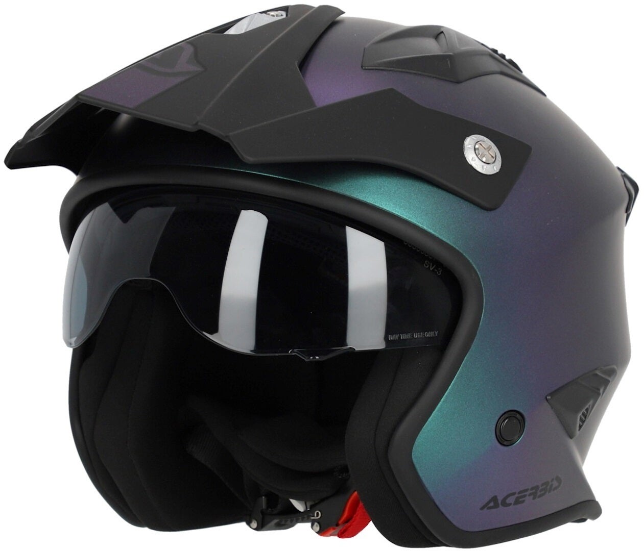 Acerbis Aria Metallic Jethelm chameleon matt S (55/56) Abbildung 8