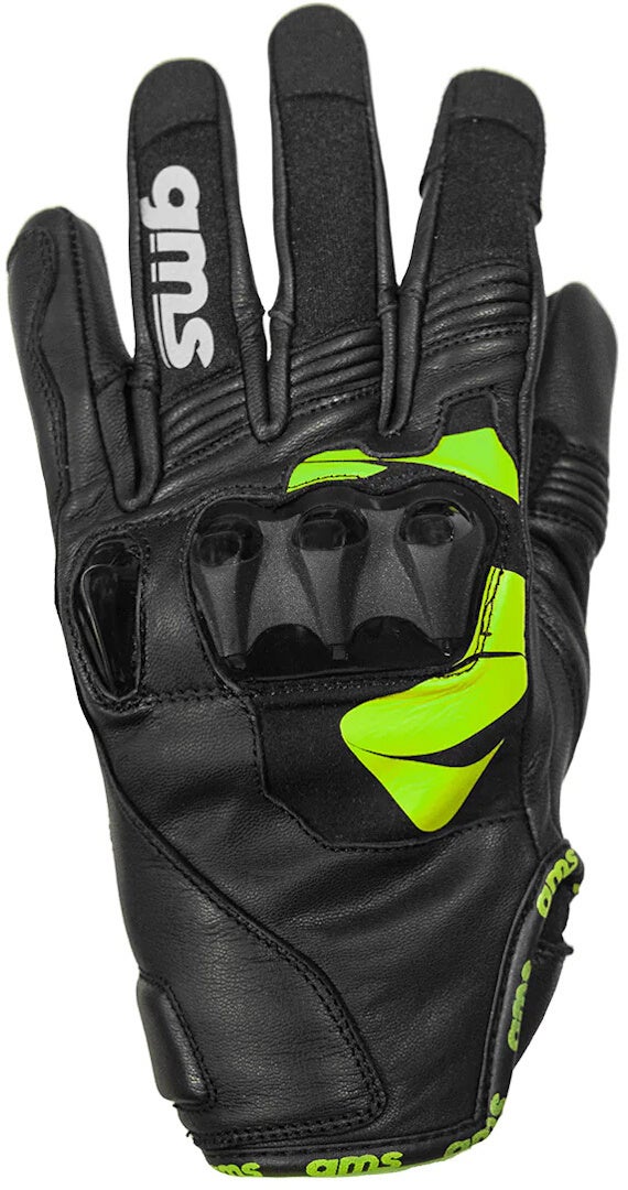 GMS Curve Motorradhandschuhe schwarz/orange S Abbildung 2