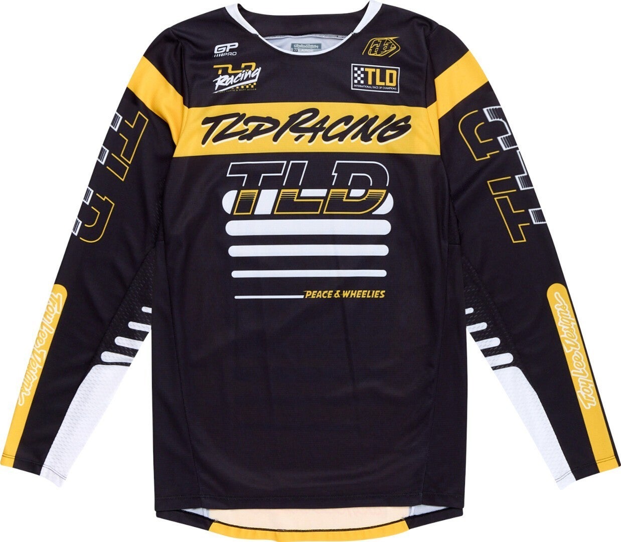 Troy Lee Designs GP Pro Fifty-50 Motocross Jersey gelb/schwarz/weiß XL Abbildung 1