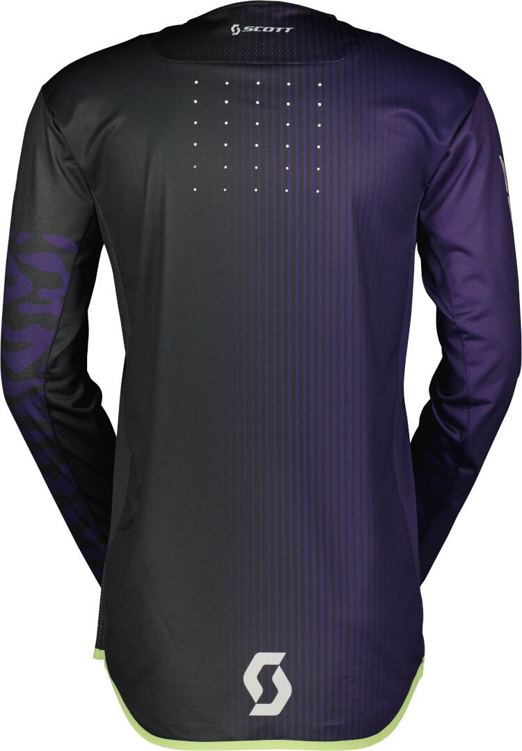 Scott Podium Pro Maillot de motocross violet/vert S Figure 2