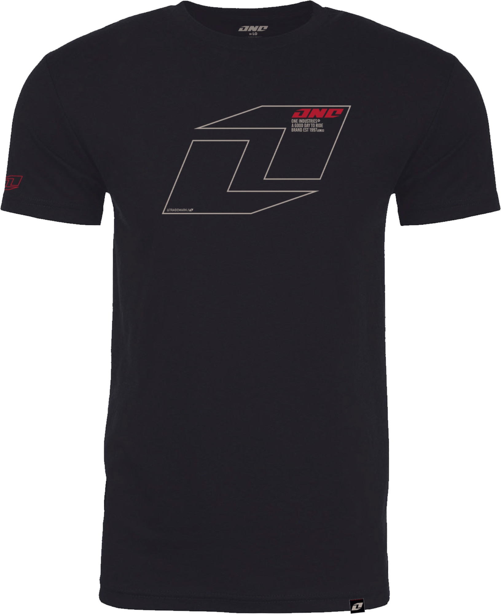 One Industries Vector T-Shirt schwarz M Abbildung 1