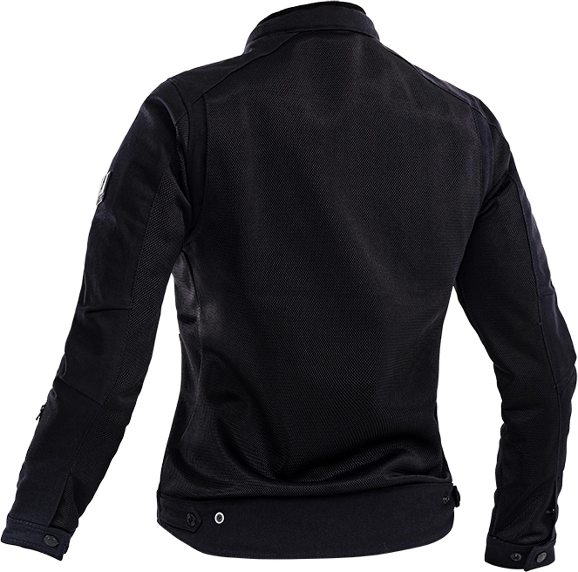 John Doe Aero Mesh Dames geperforeerde motorfiets textieljas Zwart XL Figuur 2