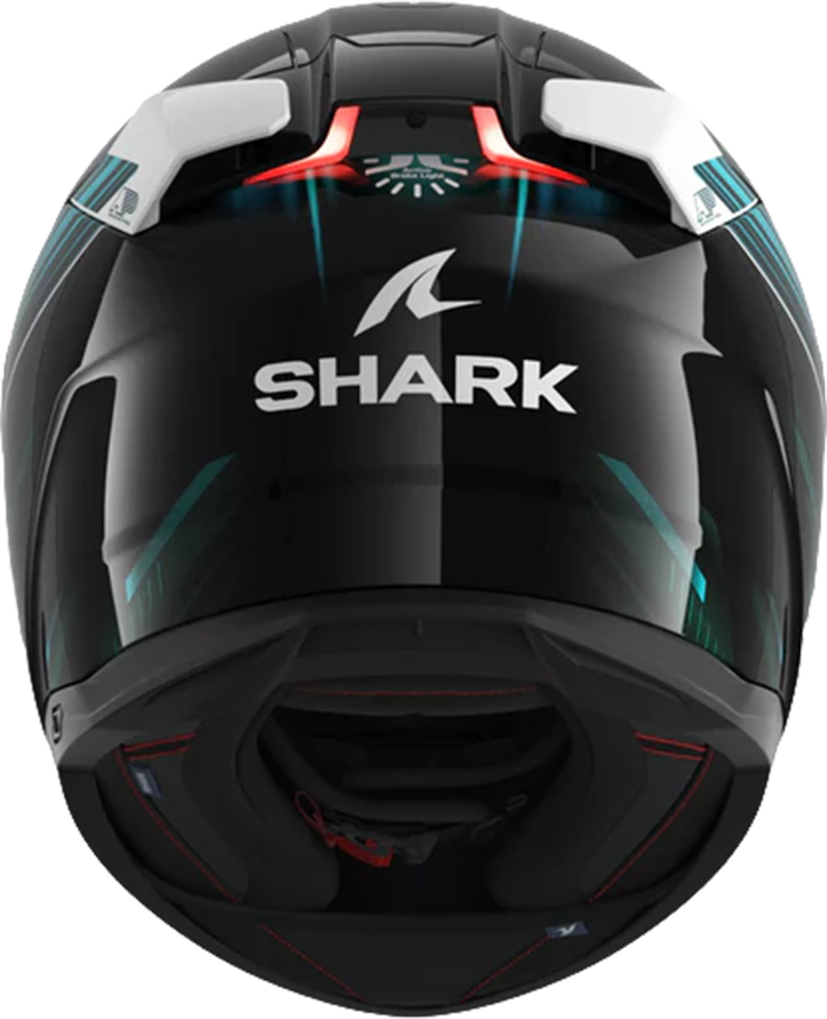 Shark Skwal i3 Light-Blur Hjelm svart/grønn/blå M (57/58) Figur 5