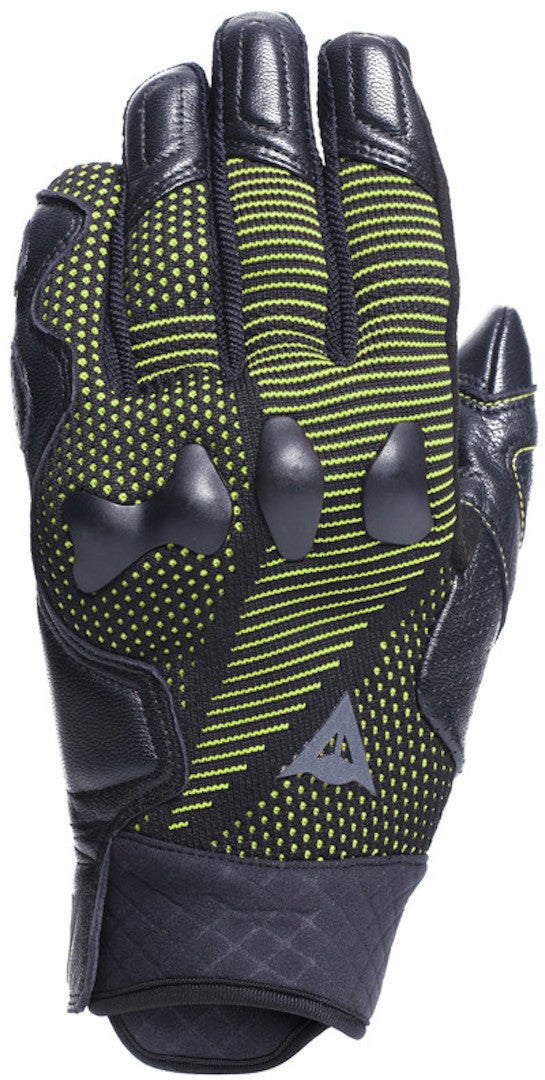 Dainese Unruly Ergo-Tek Motorcykelhandsker sort/grøn M Figur 1