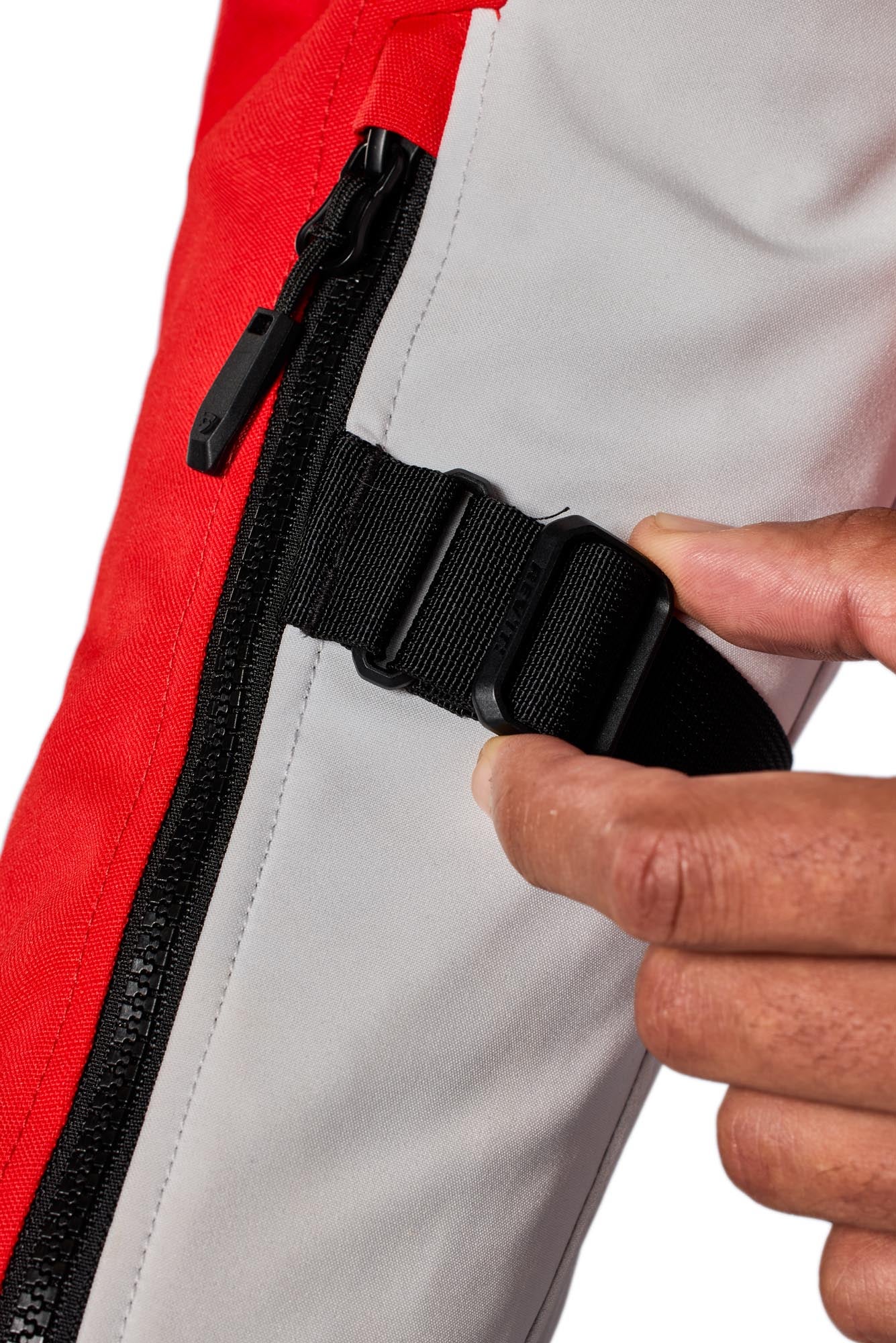 Revit Offtrack 3 H2O wasserdichte Motorrad Textiljacke rot/weiß S Abbildung 18