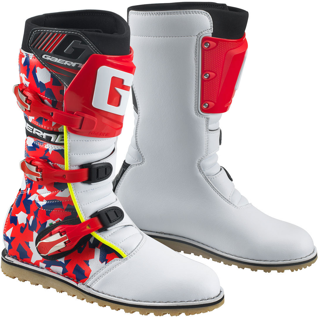 Gaerne Balance Classic Motorcycle Boots white/red 47 Figure 1