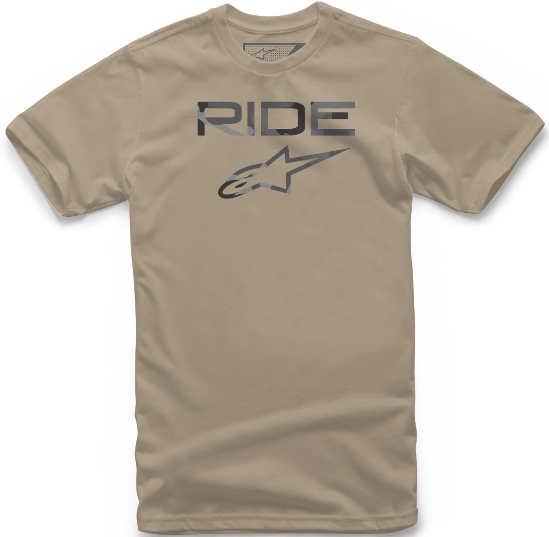 Alpinestars Ride 2.0 Camo T-Shirt Sable M Figure 1