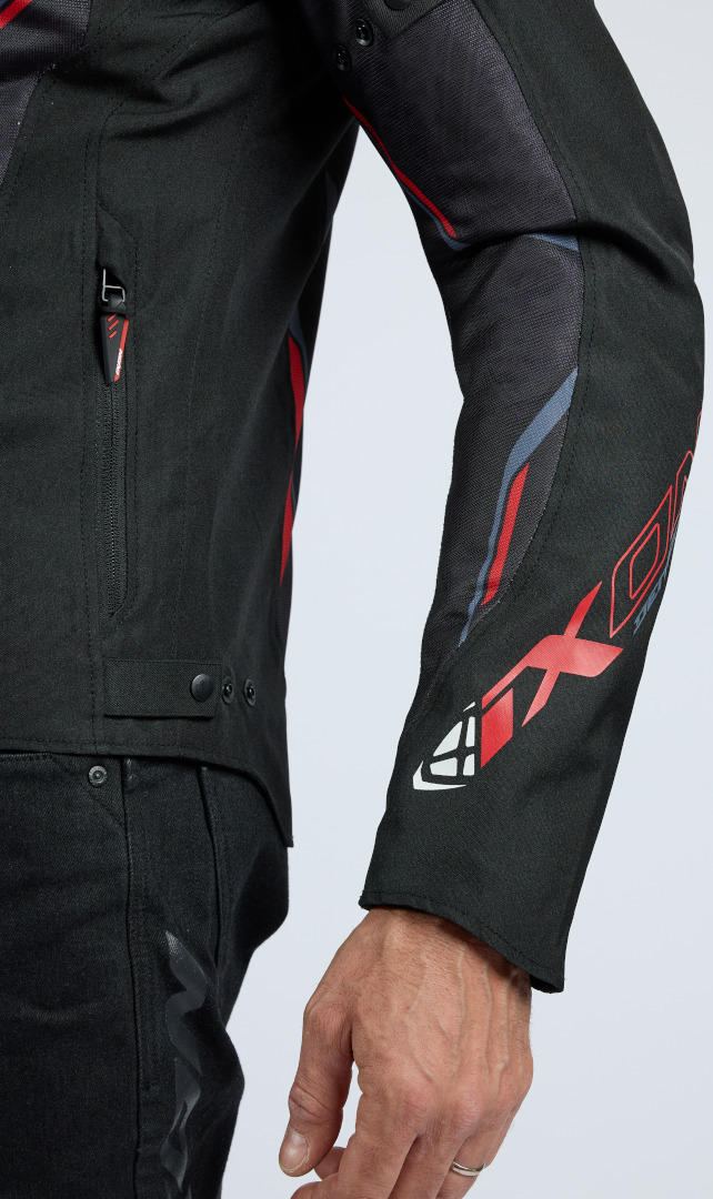 Ixon Demoniak Motorcycle Textile Jacket black/red L Figure 6