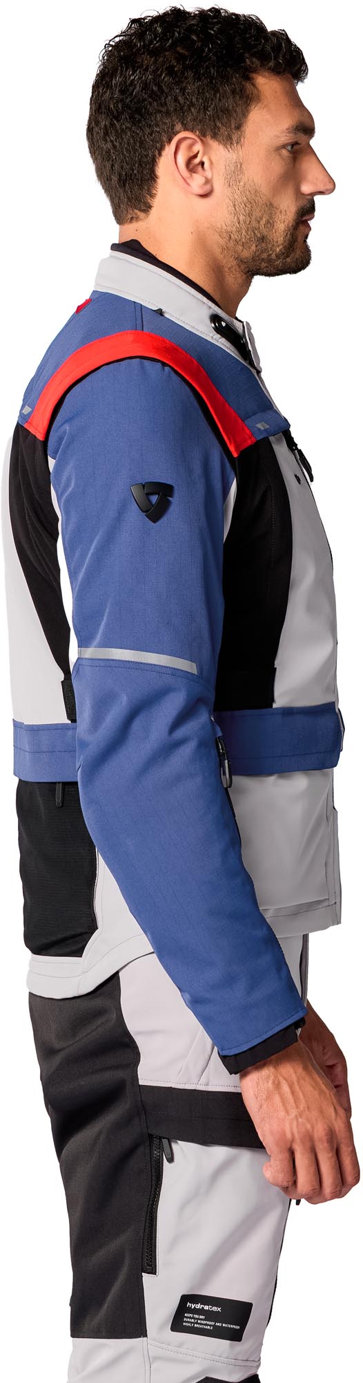 Revit Offtrack 3 H2O waterproof Motorcycle Textile Jacket blue/grey S Figure 7