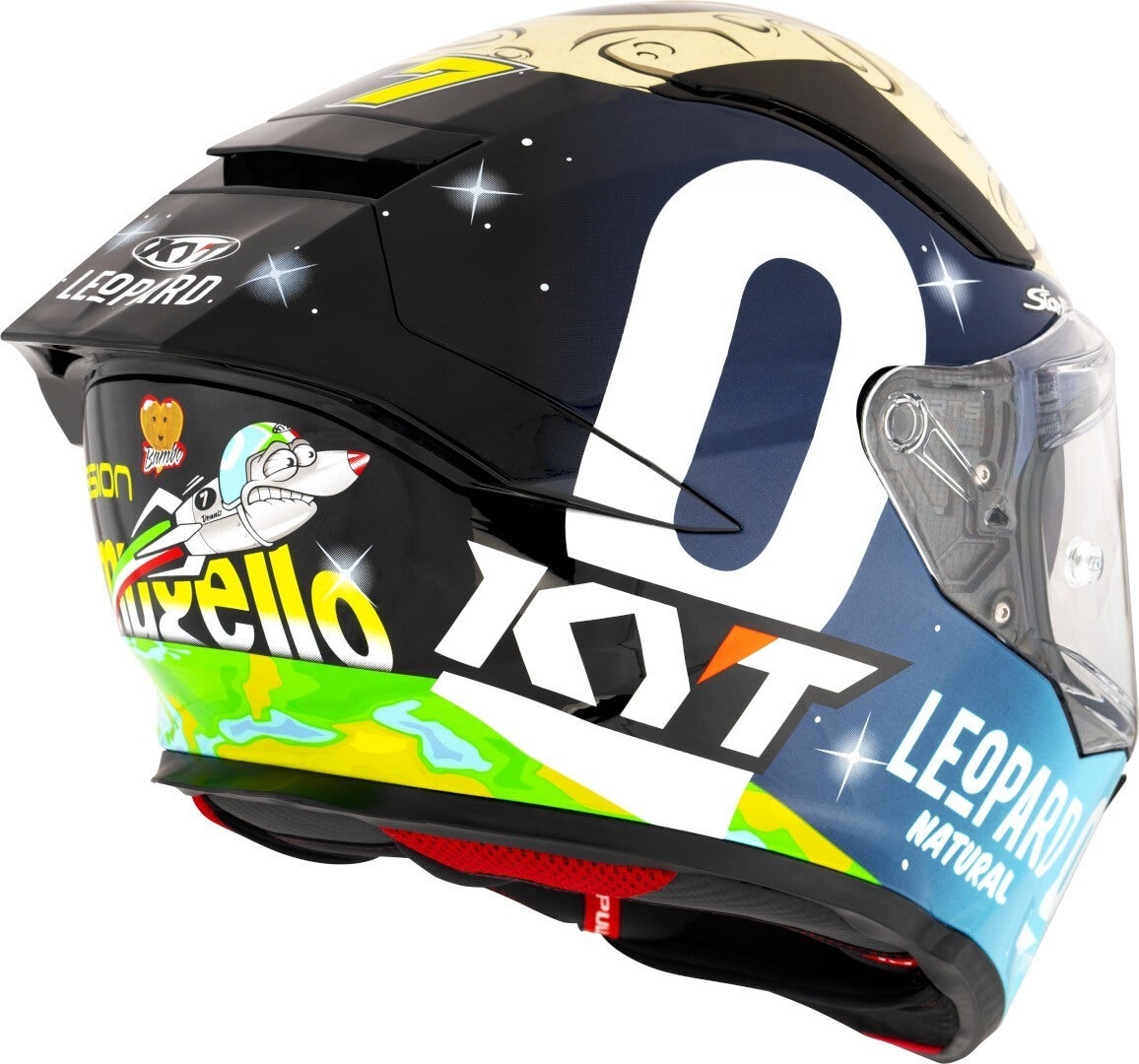 KYT R2R Max Foggia Mugello 2022 Replica Casco XS (53/54) Figura 7