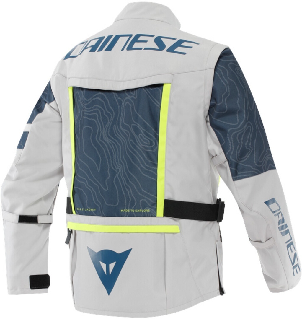 Dainese Sterrato Motorcycle Textile Jacket light grey/blue 60 Figure 2