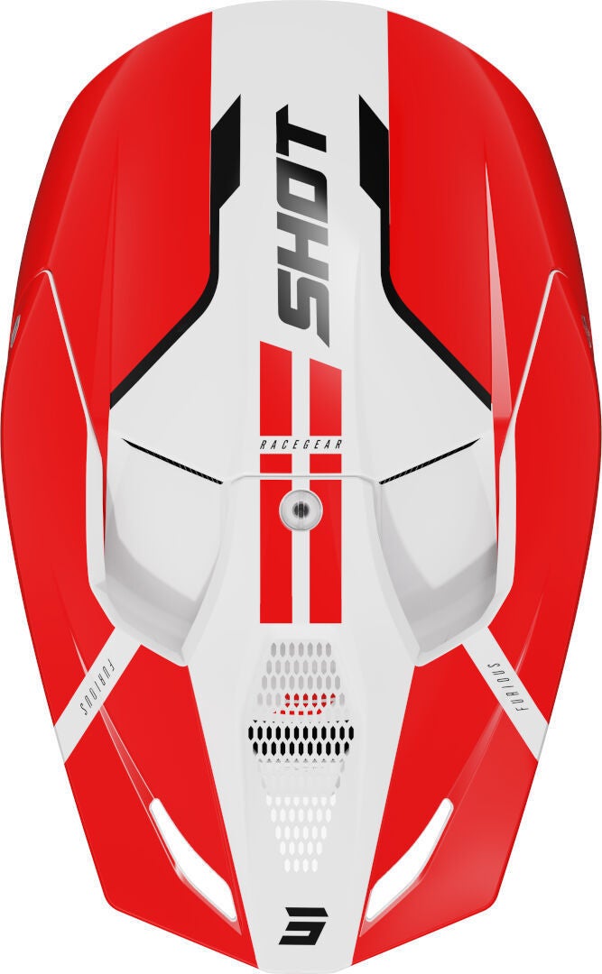 Shot Furious Bolt Motorcross Helm rood/wit M (57/58) Figuur 3