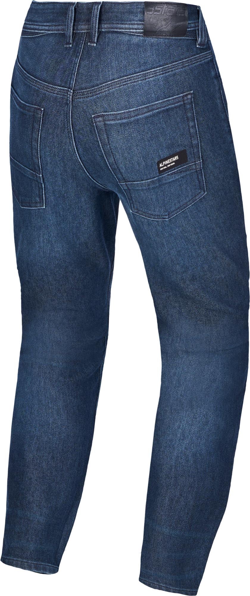 Alpinestars Flex-Ast 10 Tough Max Jeans moto bleu foncé Short 34 Figure 2
